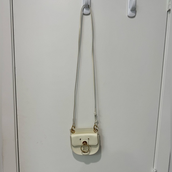 Chloé natural white leather mini flat pouch - Picture 6 of 6